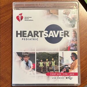 Heartsaver Pediatric USB Drive includes Adult